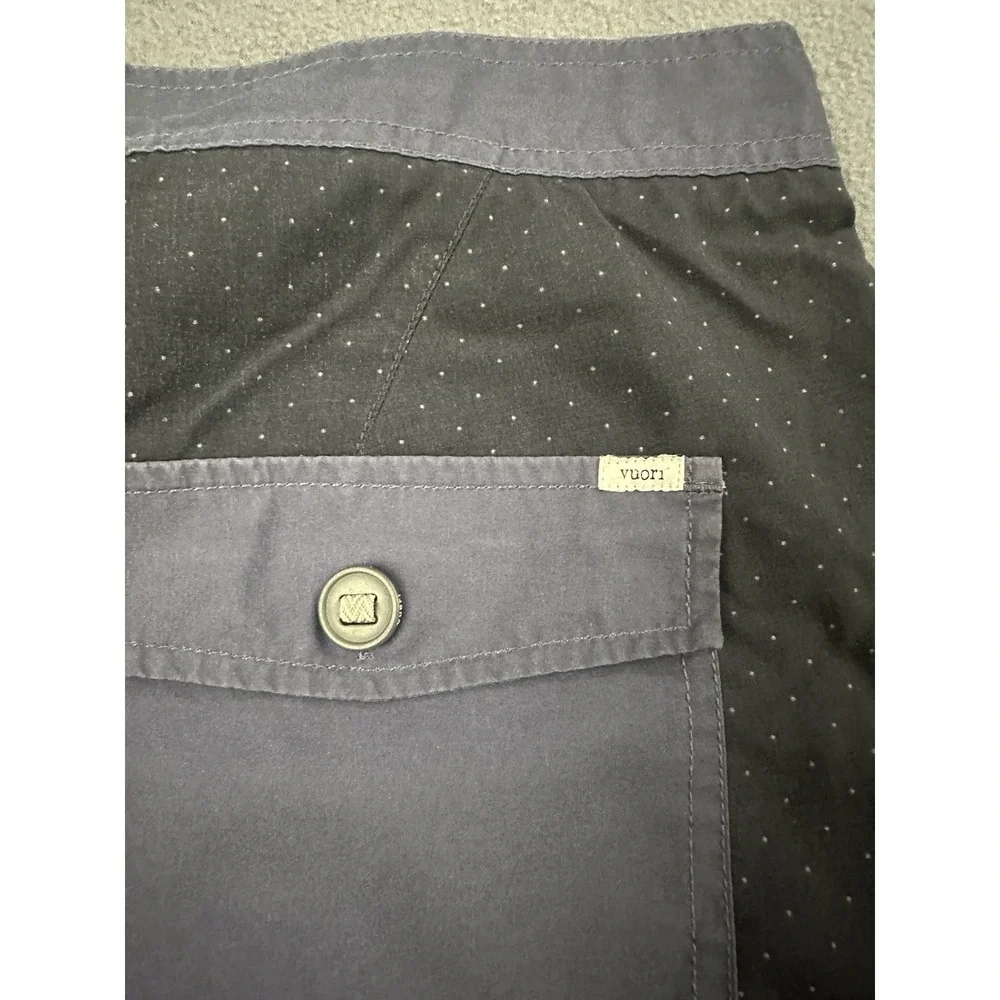 Vuori Men's Size 38 Gray Board Shorts Swimming Trunks Drawstring Beach Swim